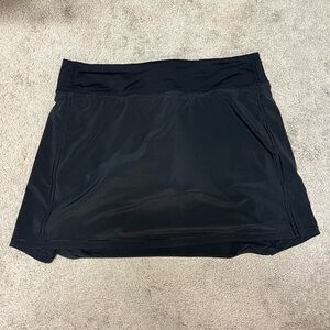 Lululemon Pace Rival Mid-Rise Skirt * Extra Long - Size 8 in Black